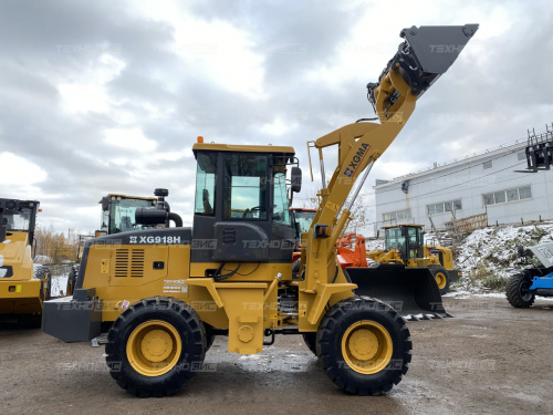 фронтальный погрузчик xgma xg918h